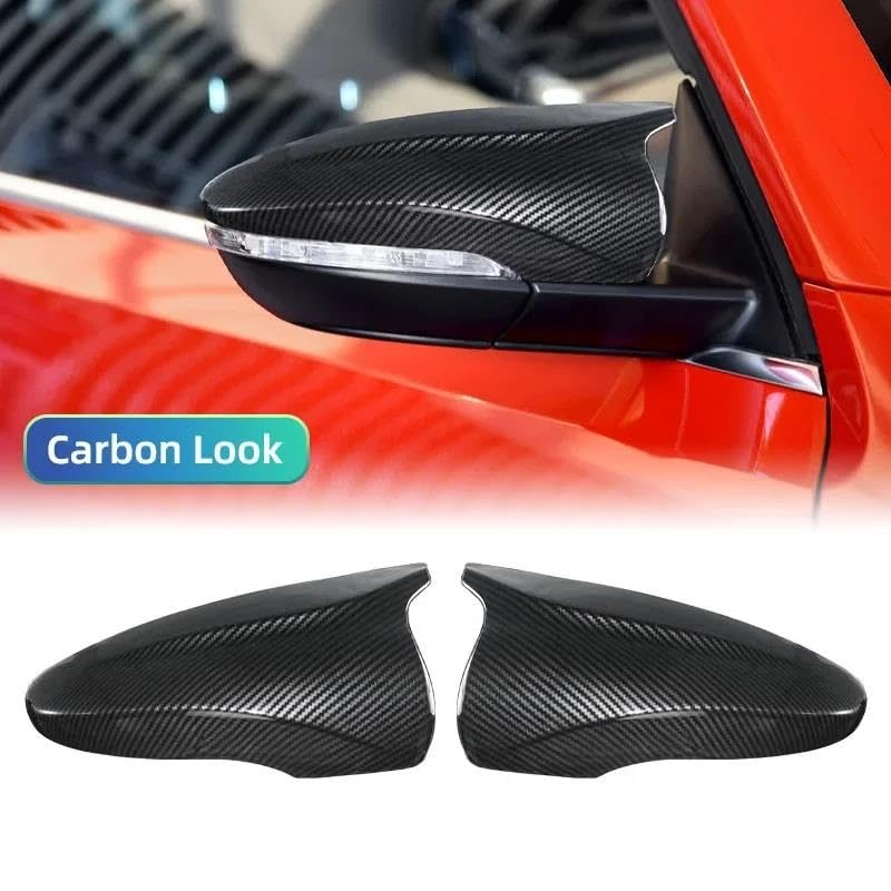 Couvercle rétroviseur pour VW CC Eos Jetta look carbone finition premium - 2
