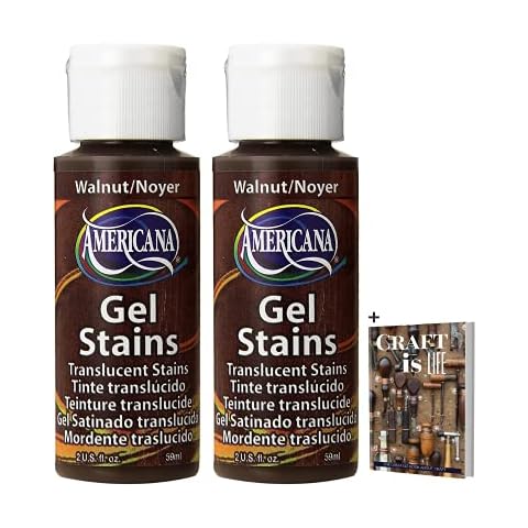 Decoart Americana Walnut Gel Stain - 2 Pack 2oz Cover