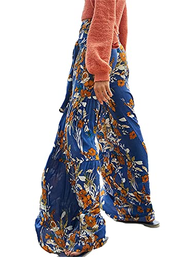 Citgeett FF90678QBT0DQ-9JXPH2 Women Floral Printed Pants thumb #2