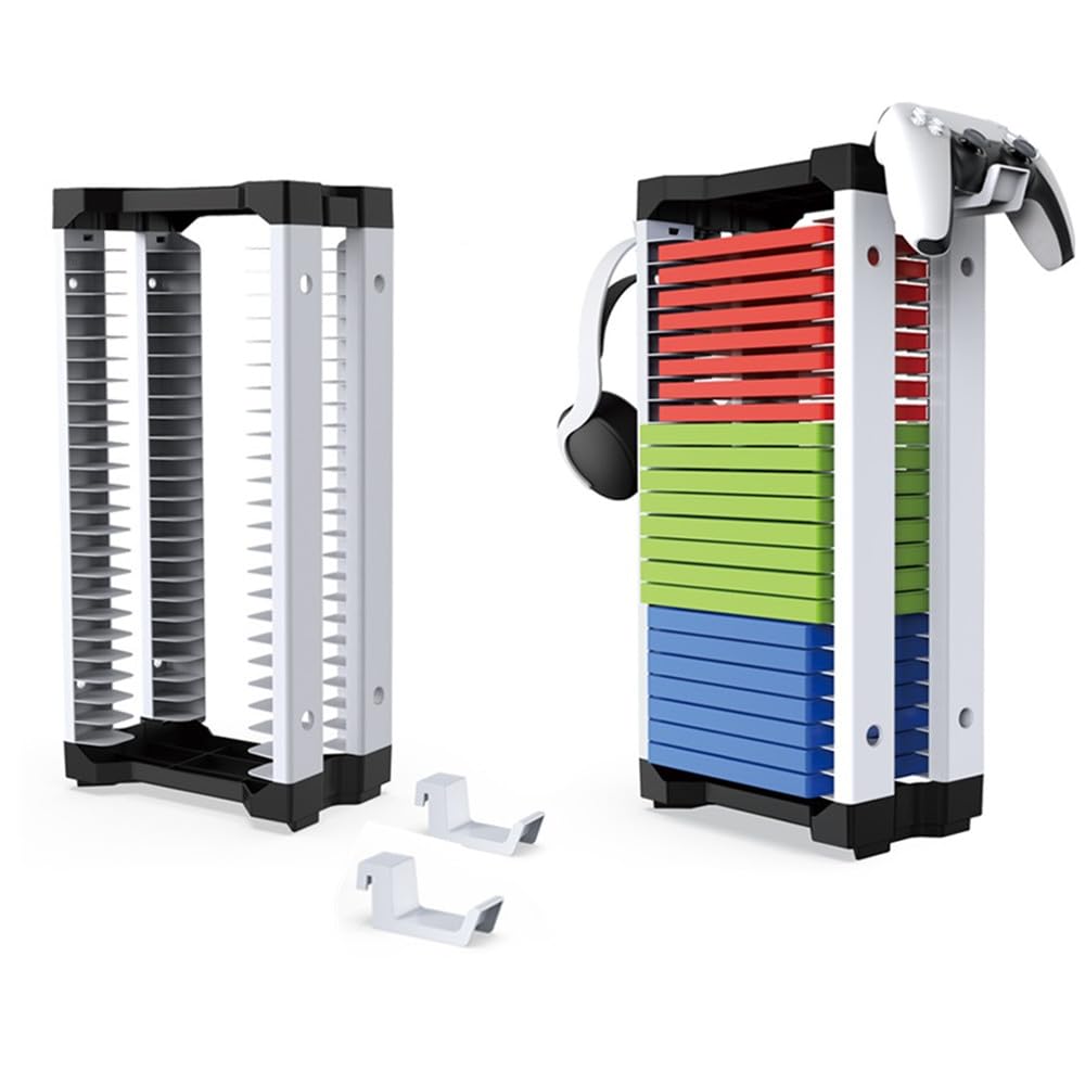 Amazon.co.jp: for PS4/PS5 ゲームソフト収納タワー Xbox Switchゲーム