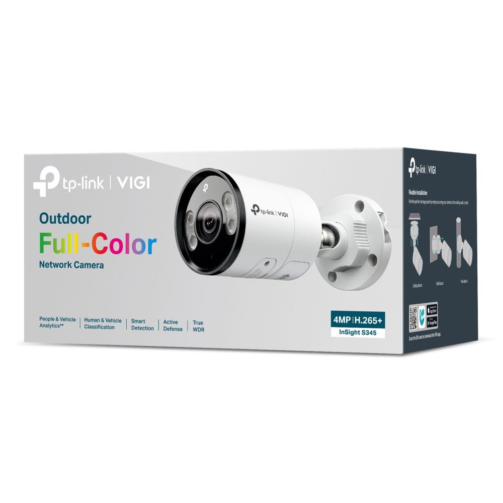 TP-Link Caméscope de Surveillance Insight S345 (2,8 MM) - Marque EAN : 8885020628043