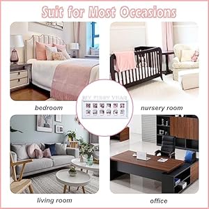 MICKYU My First Year Baby Picture Frame - First Mothers Day Gifts for New Mom - Personalized Baby Gifts Monthly Milestone Frame (White) MICKYU My First Year Baby Picture Frame First Mothers Day Gifts for New Mom Personalized Baby Gifts Monthly Milestone Frame White