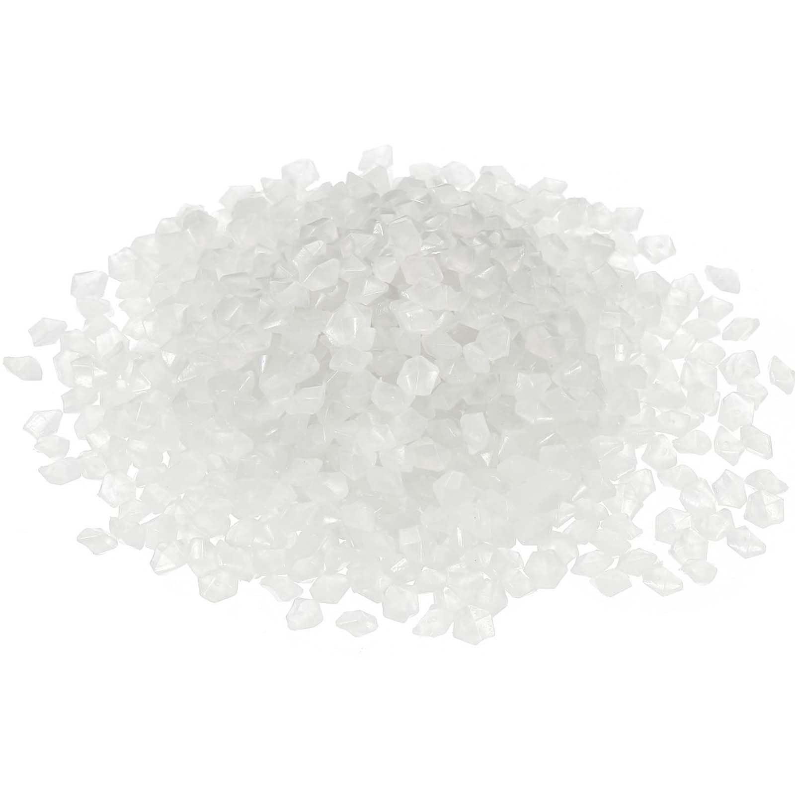 10000 pezzi che si illuminano al buio sassi da giardino, ghiaia per giardino, decorazioni acquario, pietre da giardino, sassolini decorativi Ideale per decorare cortili o interni(Bianco)