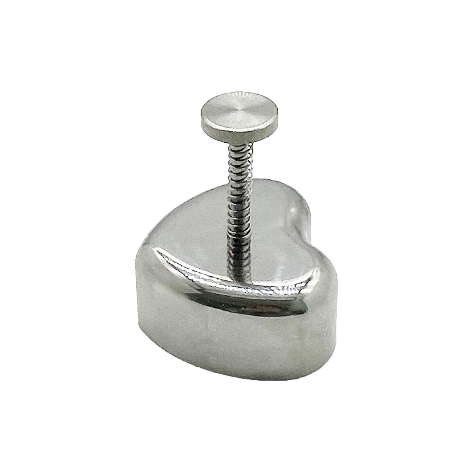 ZHU YU CHUN 1 PCS Stainless Steel Rice Ball Mold Rice Ball Sushi Mold DIY Nori Bag Rice Sushi Tool Choxila Onigiri Mold（heart-shaped）