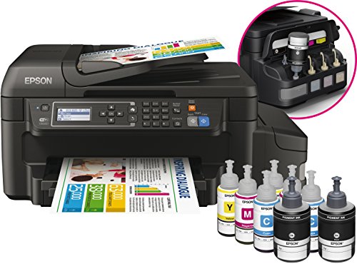 Epson EcoTank ET-4550 4-in-1 inktstraal, multifunctioneel apparaat (printer, scanner, kopiëren, fax, ADF, WiFi, Ethernet… - Image 7