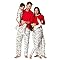 Amazon Essentials Women's Matching Holiday Family Pajama Sets, Festive Lights, X-Large