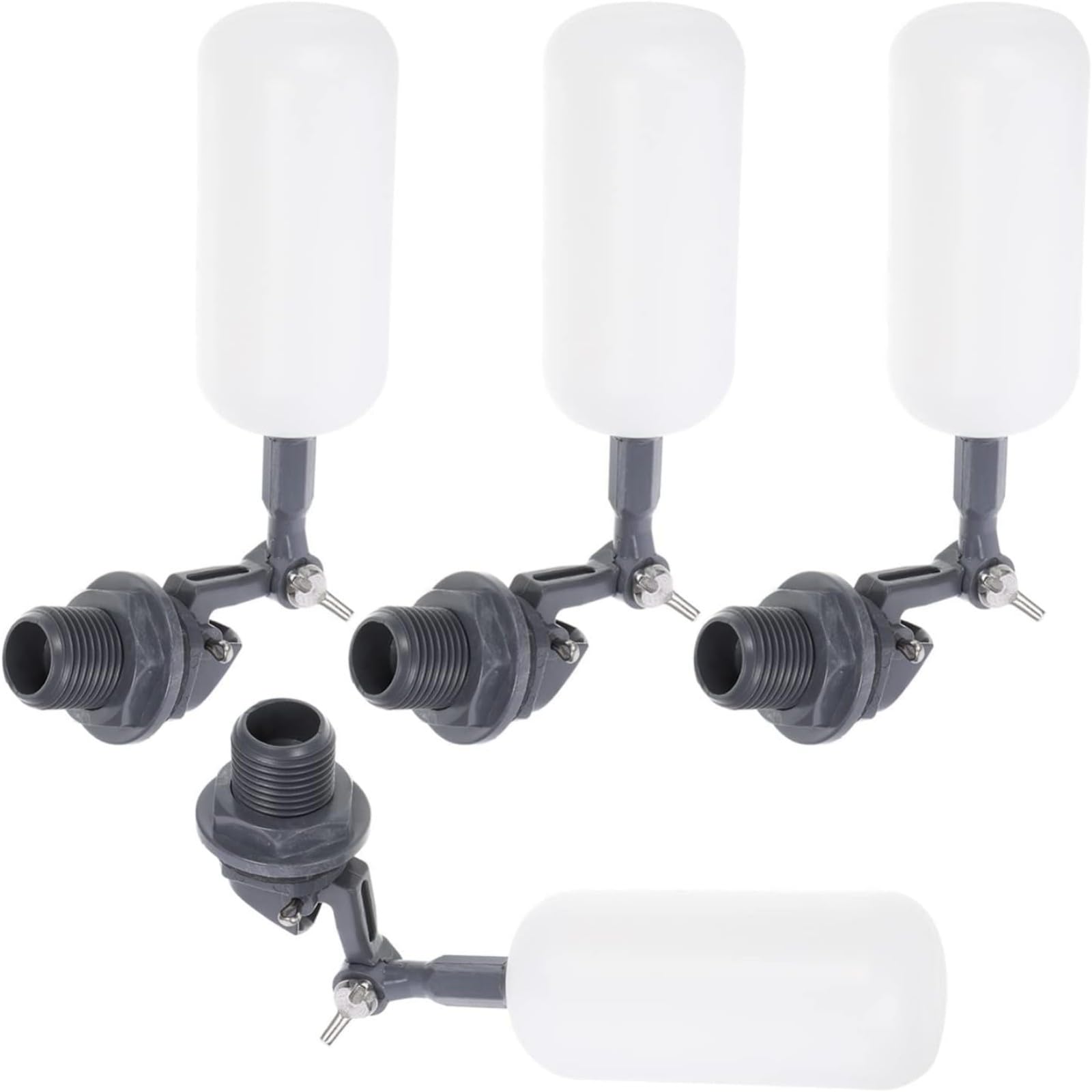 Dailibeer Multicolor 4 Multifunctional Float Ball Valves - Small Ballcock For Aquariums And Humidifiers - Automatic Water Supply Valve