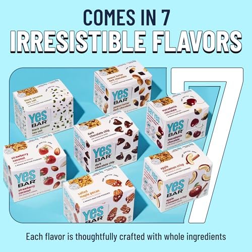 Image of YES Nut Bars - Healthy Snack Bar (Minis Variety Pack, Minis 30 count)