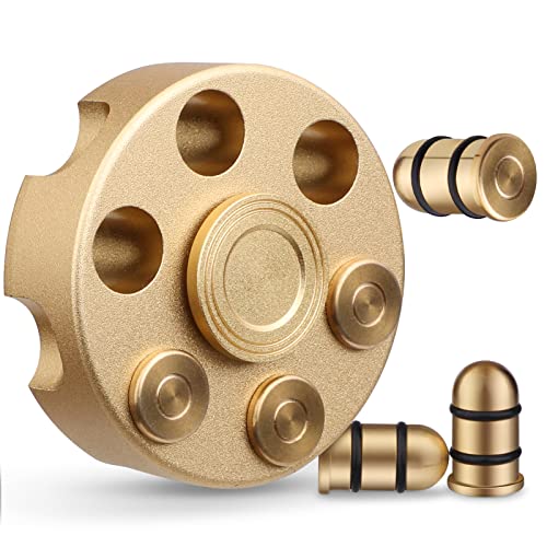 Fidget Spinner, Juguetes sensoriales de Mesa de Metal de Punta de Dedo, Regalos de cumpleaños para Adultos y niños, rotadores de Dedos, Juguetes para aliviar el estrés y la ansiedad