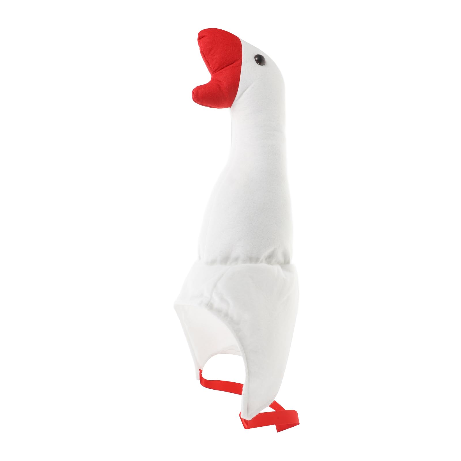 UKCOCO Funny Goose Hat Adjustable Plush Headband Hat for Costume Parties and Cosplay Photo Props Animal Dress up Accessories for Kids and Adults