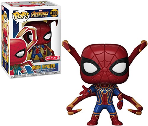 FunKo Películas Pop Avengers Infinity War Iron Spider with Legs Vinyl + Pop Protector