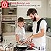 Induction Cooktop 2 Burner ECOTOUCH 240V Electric Cooktop Drop-in Induction Stovetop 12'',Dual Heating Cooktop Vitro Ceramic Glass Black Surface with Booster Burner,Touch Sensor Control IB320