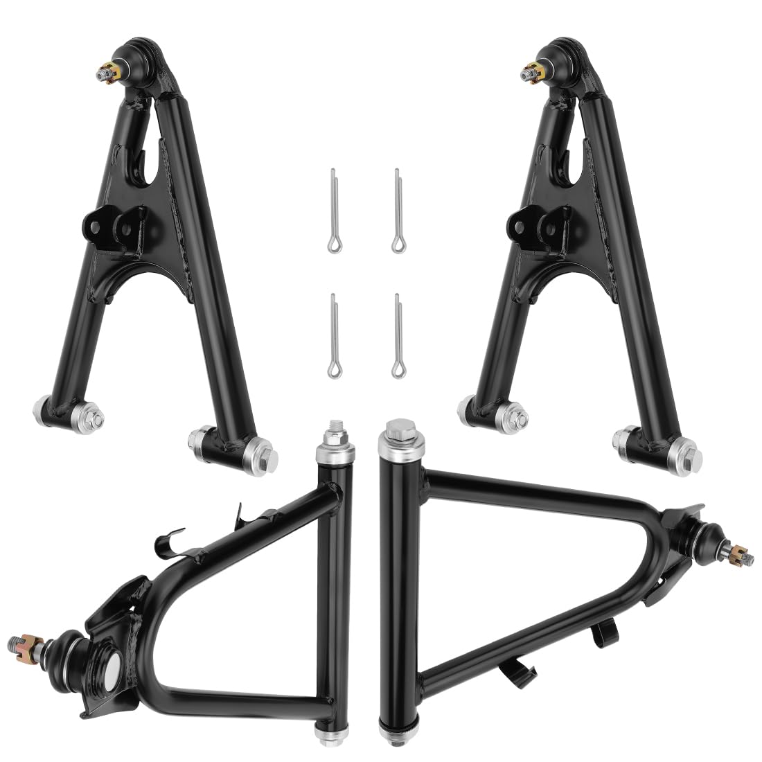 Kit de brazos de control superior e inferior delantero de alta resistencia aptos para Yama-ha Banshee 350 YFZ350 1987-2006 3GG-23540-00-P0