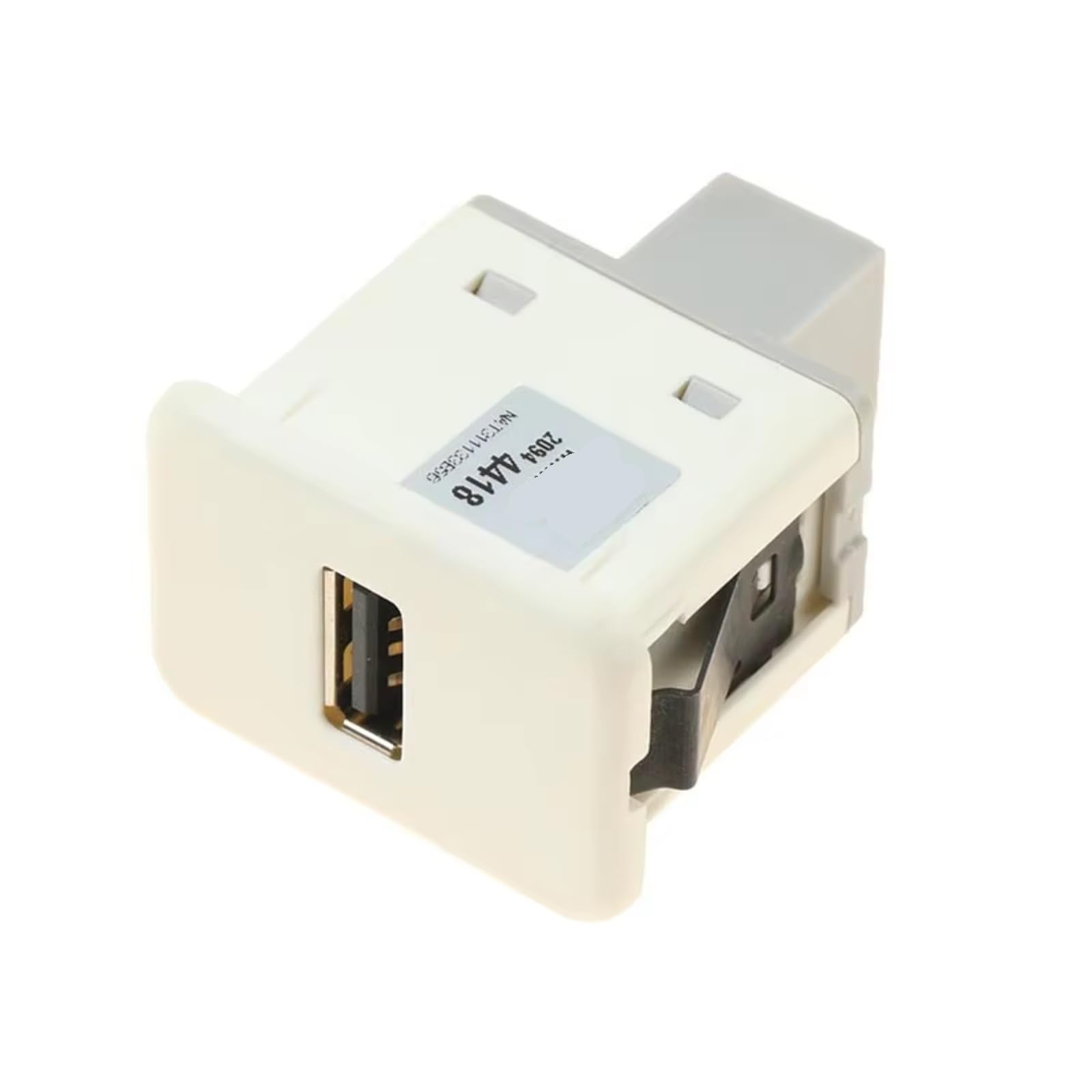 Compatibile Con Saturn Per Vue 2010 Adattatore Porta USB Per Auto Presa Di Ricarica Sostituzione Del Connettore 20944418 20986318 20928734 USB Autoveicoli(Gray)