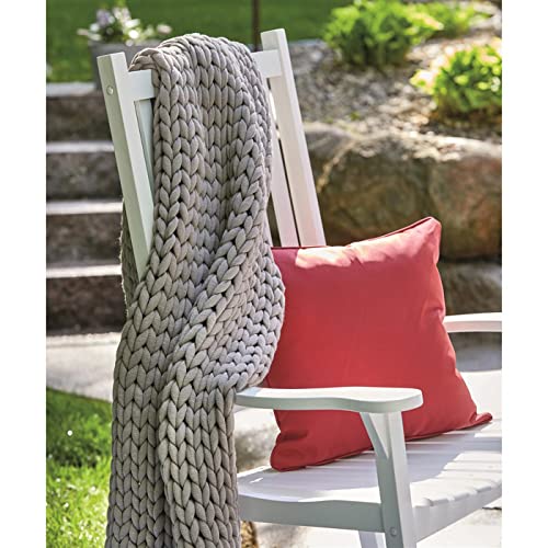 Castlecreek Oversized Wooden Rocking Chair, Camping Rustic Wood Rocker Chair For Patio, Porch, Living Room, Indoor And Outdoor, Heavy-Duty 400 Lb Capacity, Oak #TOP2