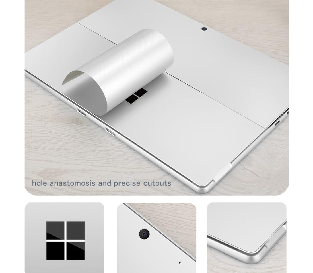Film autocollant design compatible avec Microsoft Surface Pro 9 (Platinum)