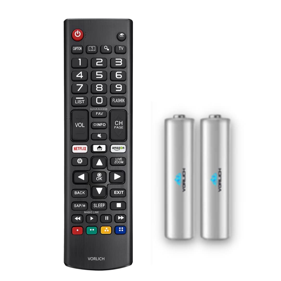Vorlich® Universal LG Remote Control for LG Smart TVs - Compatible with all LG Smart TVs - Batteries Included - UK Tech Company with UK Aftersales Support
