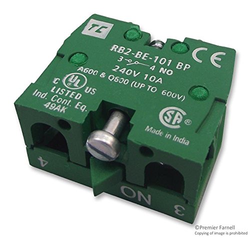 commutateur composants – Les blocs de contact – 22 mm commutateurs N/O Block – Rb2-be101-bp