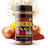 Hey Grill Hey | Chicken Rub | Delicious Chicken Seasoning | Dry Rub for Wings | Turkey & Fish Seasoning, Veggies and More | 10.7 oz