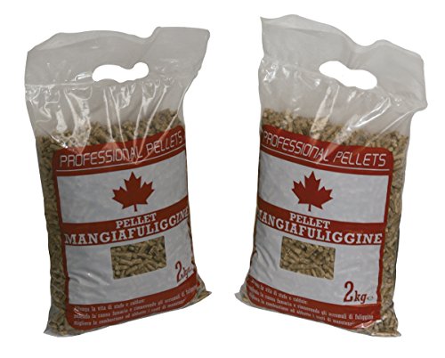 Kekai KT0517 - Saco de Pellets Auto Limpieza Deshollinador 2 kg