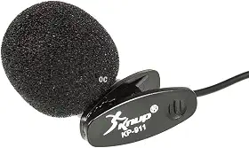 Microfone de Lapela com Fio KNUP KP911