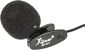 Microfone de Lapela com Fio KNUP KP911