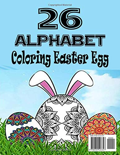 I Spy Easter Egg Coloring Book for Toddlers: A Collection of Fun and Easy Happy Easter Eggs Coloring ,26 Alphabet Coloring Easter Egg, Activity Pages for Toddlers and Preschool. image 3