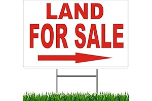 LAND FOR SALE Sign by GSP - 3 Pack
