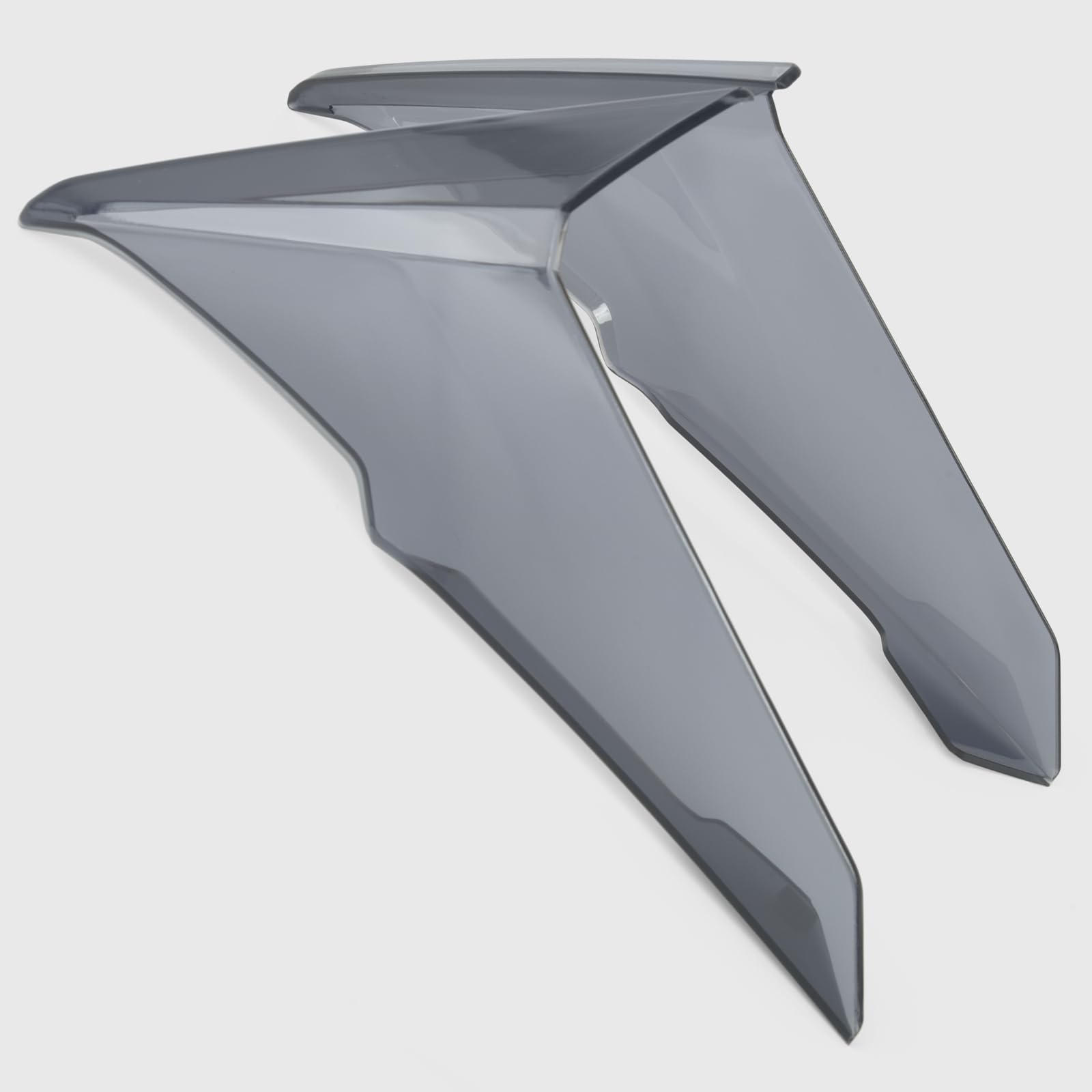 WOOGA Per HO&N&DA ADV350 ADV 350 ADV350 Accessori 2022-2026 Moto Lato Destro Sinistro Carenatura Copertura Laterale Ala Deflettore Parabrezza Schermo Accessori (Fumo Grigio)
