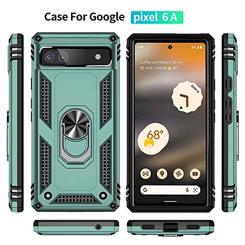 Funda para Google Pixel 6a ideal para viajes y videollamadas con anillo 3