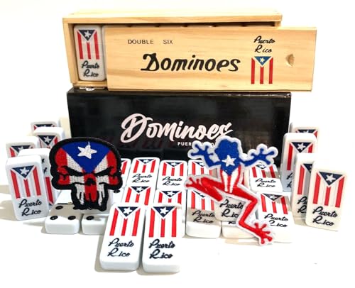 Puerto Rico Dominoes Adult Set Gifts Double six miniatura 5