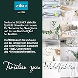 ZOLLNER 5er Set Geschirrtücher Baumwolle in 50x70 cm - saugstarke und langlebige Küchentücher - waschbar bis 60°C – in grau gestreift- Gastronomiequalität - Oeko Tex® Zertifiziert