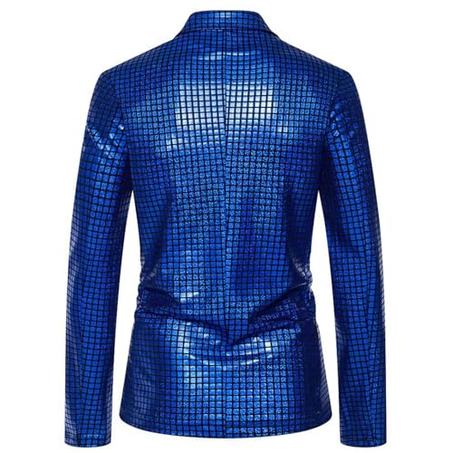 Sequin Blazer Sparkly Disco Prom Jacket Party Shiny Tuxedo Banquet Celebration Fashion Slim Fit Sport Coat for Mens2
