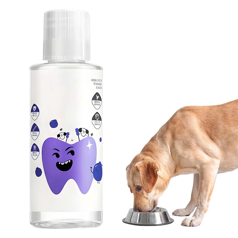Dental Water Additive, 2025 New Dental Water Additive for Reducing Plaque & Tartar, Breath Freshener Dentals and Gum, Natural, Odorless & Flavorless Formula, Easy Daily Use for All Pet (1pcs, Dog)