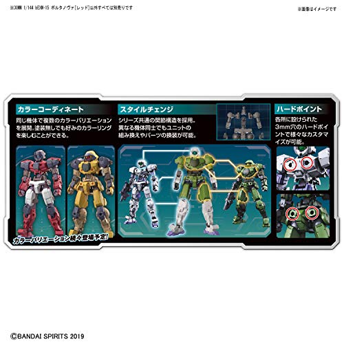 Bandai Model Kit 132204 figurine articulée multicolore pour assemblage - 5