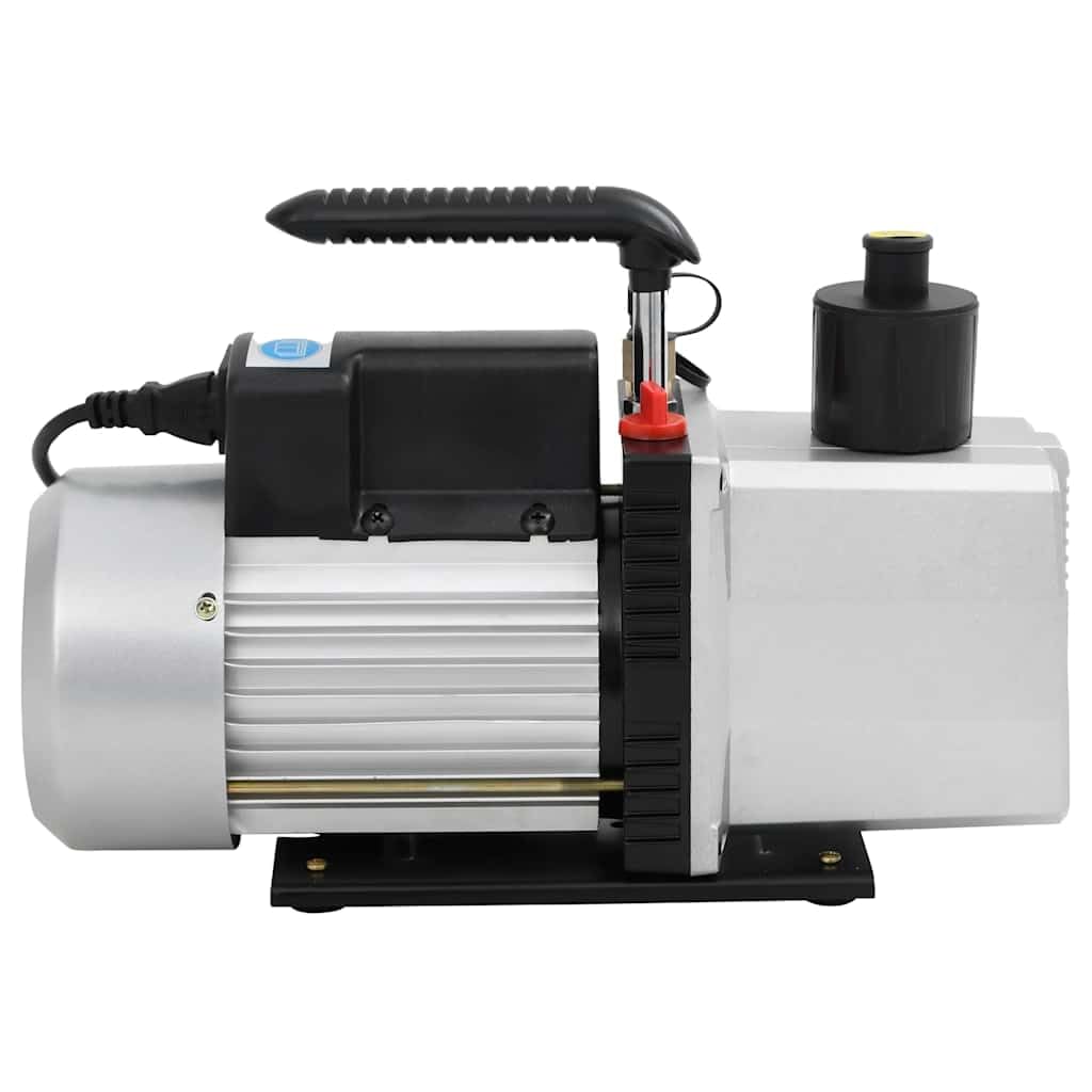 2-Stufige Vakuumpumpe 100 L/Min für Klimaanlagen und Kältesysteme, Aluminiumgehäuse mit Ölschauglas und Tragegriff, geeignet für Kühlsysteme, Druckmaschinen, medizinische Geräte