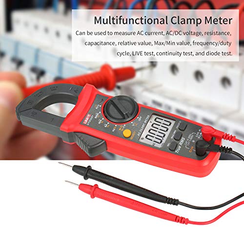 Image of 6000 Counts Digital Clamp Meter True RMS Multimeter Clamp Ammeter Voltage Meter NCV Test Universal Meter Tester