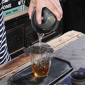 Amazon｜ティーセットチャイニーズカンフーティーセットセラミック