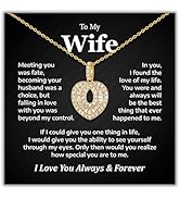 Romantic Wife Gifts from Husband - Gift for Anniversary, Birthday, Christmas, Valentines,Mothers Day