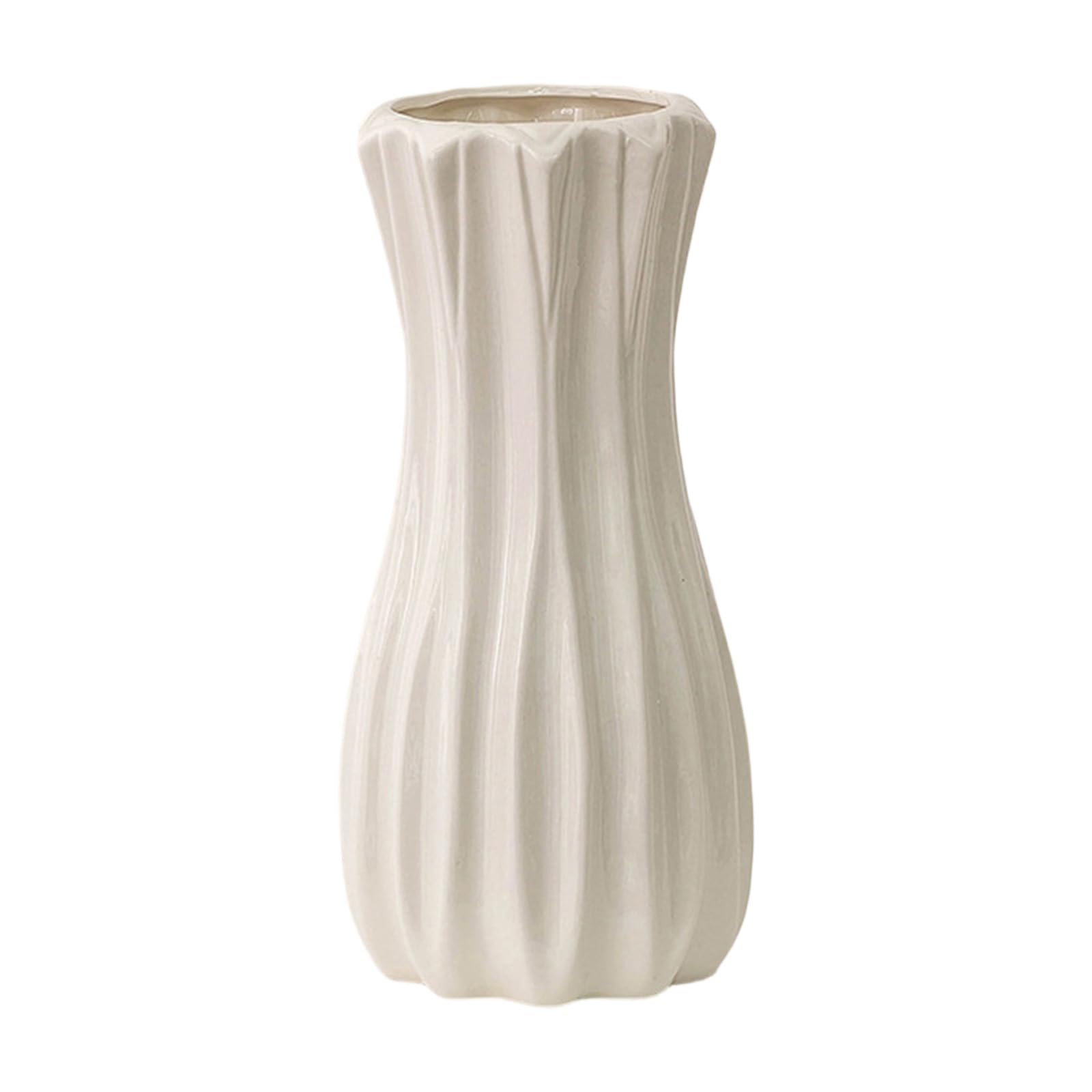 Tsophreniq Rustics Farmhouse Vases Ceramic Flower Decorative Vase for Shelf Coffee Dining Table Centerpieces Home Decors Decorative Ceramic