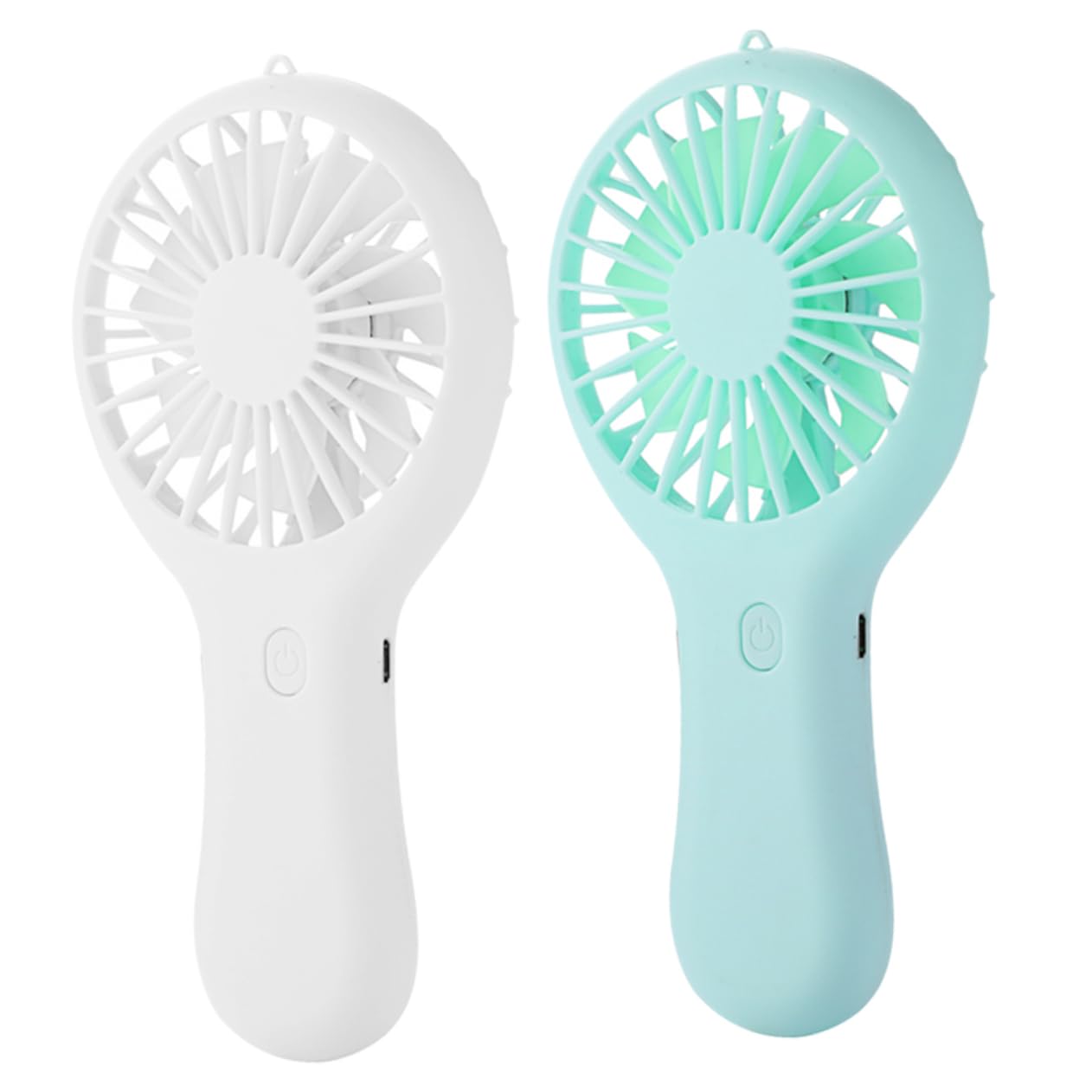 Ventilador portátil de mano mini USB silencioso recargable para camping y viajes ligeros