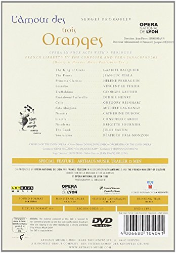 Prokofiev: l'Amour des trois oranges (L'amore