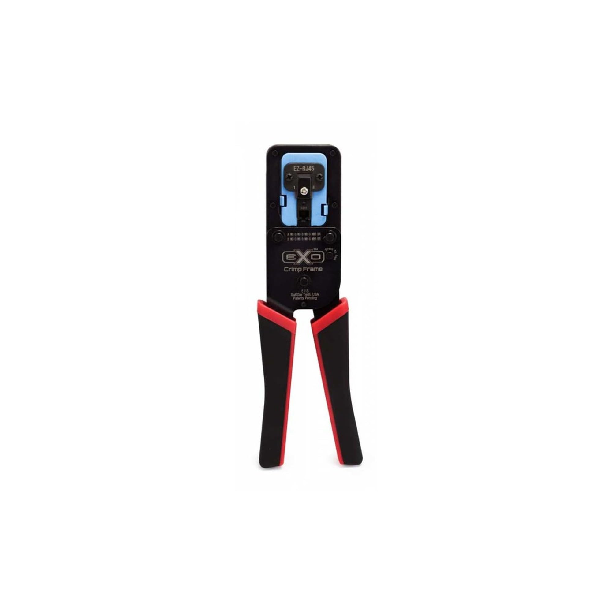 Platinum Tools Marco de crimpado EXO 100062C con troquel EZ-RJ45 para conectores EZ-RJ45