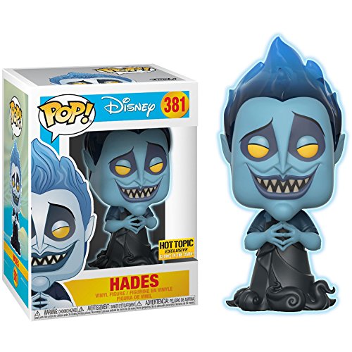 Hades [Glow-in-Dark] (Hot Topic Exc): Fun ko Pop! Vinyl Figure & 1 Compatible Graphic Protector Bundle (29343 - B)