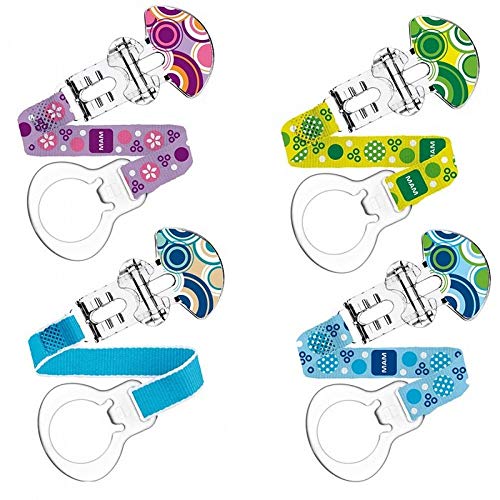 MAM Attache-sucette décor - Bleu