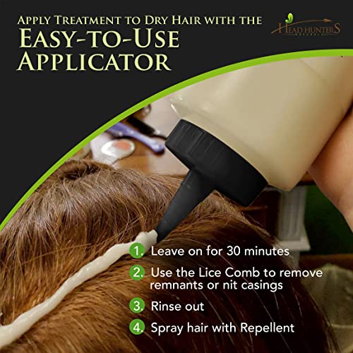 Head Hunters Basic Natural Lice Treatment Extra Strength Family Head