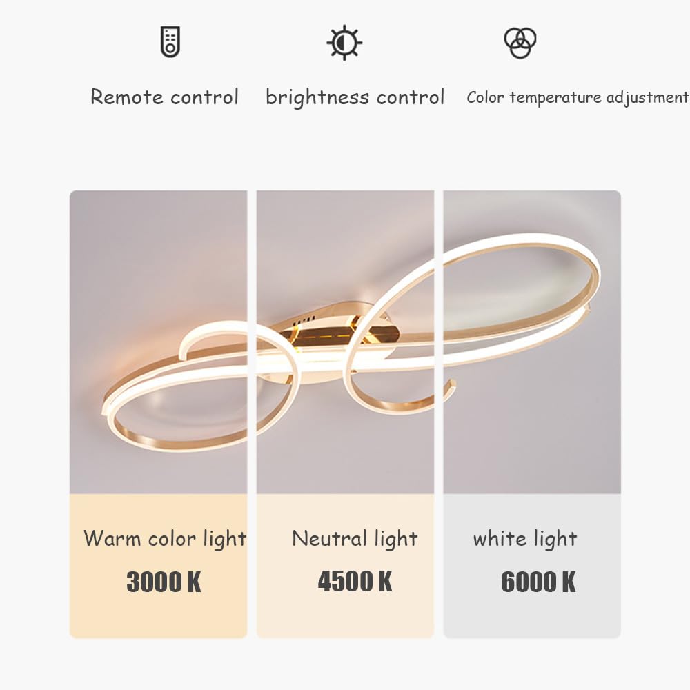 Nowoczesna, minimalistyczna lampa sufitowa do salonu, kreatywna sypialni w stylu nordyckim, aluminiowa lampa sufitowa do gabinetu, odpowiednia restauracji i hotelu, oprawa oświetleniowa.