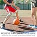 Sosation 4 Pcs Silicone Patella Knee Band for Basketball with Packaging Bag Patella Tendon Support Strap Band for Knee Support for Soccer Baseball Running (M,Black,Gray)