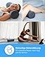 Nackenrolle UniROLL 15x40 cm mit schnelltrocknendem Thermo-Bezug | Orthopädische Knie-Rolle aus Memory-Foam | Ergonomisches Beinkissen und Knie-Kissen | Schaumstoff-Rolle für Rücken & Seitenschläfer