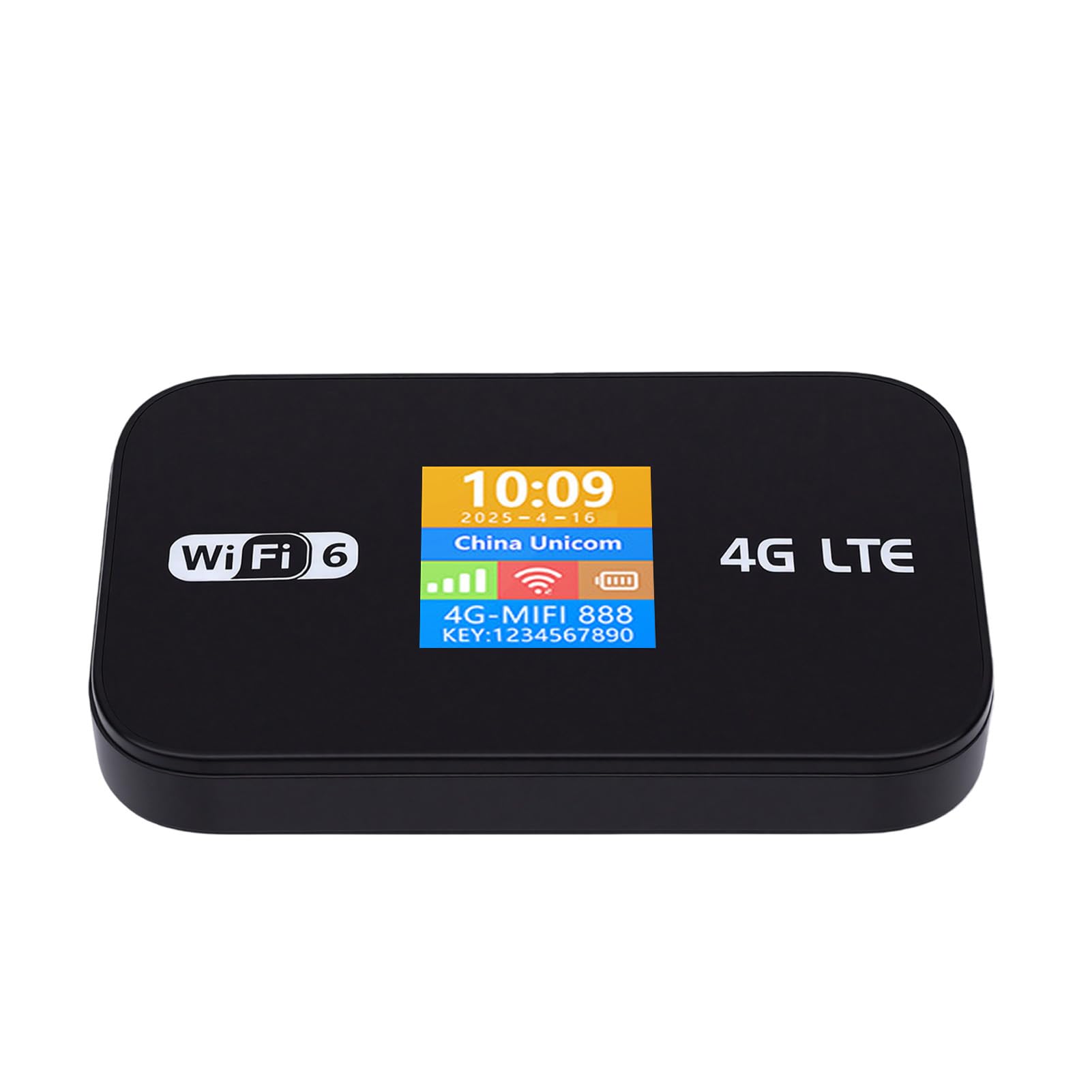 Duokon Router LTE Portatile 4G con Slot SIM, Hotspot Mobile con Batteria